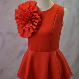 Lotus Leaf Scarlett Sleeveless Top